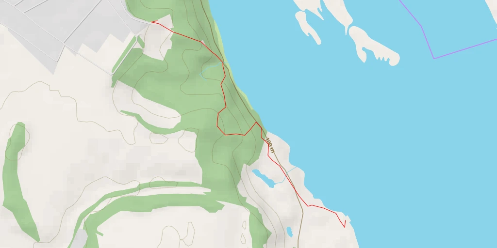 Map of the trail for вулиця Шевченка