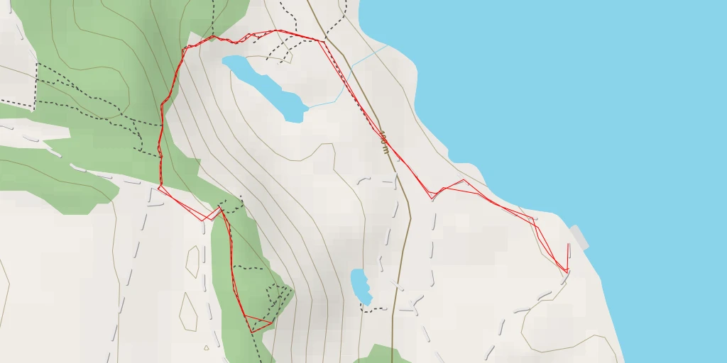 Map of the trail for вулиця Ротманського