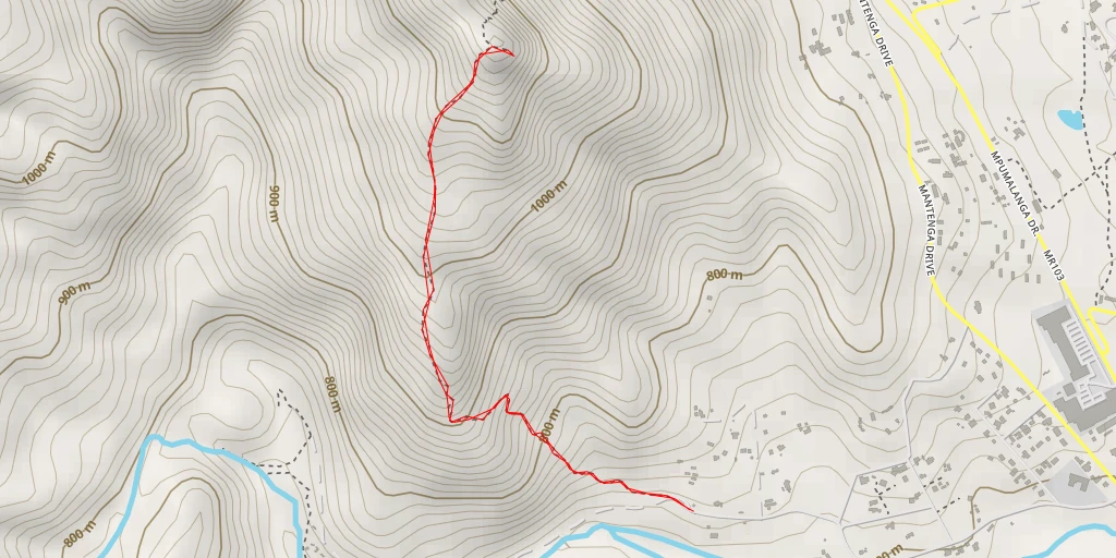 Carte de l'itinéraire :  Mpumalanga Drive