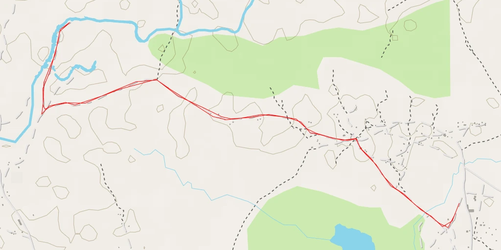 Map of the trail for Juba