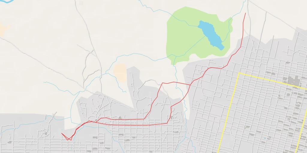 Map of the trail for 