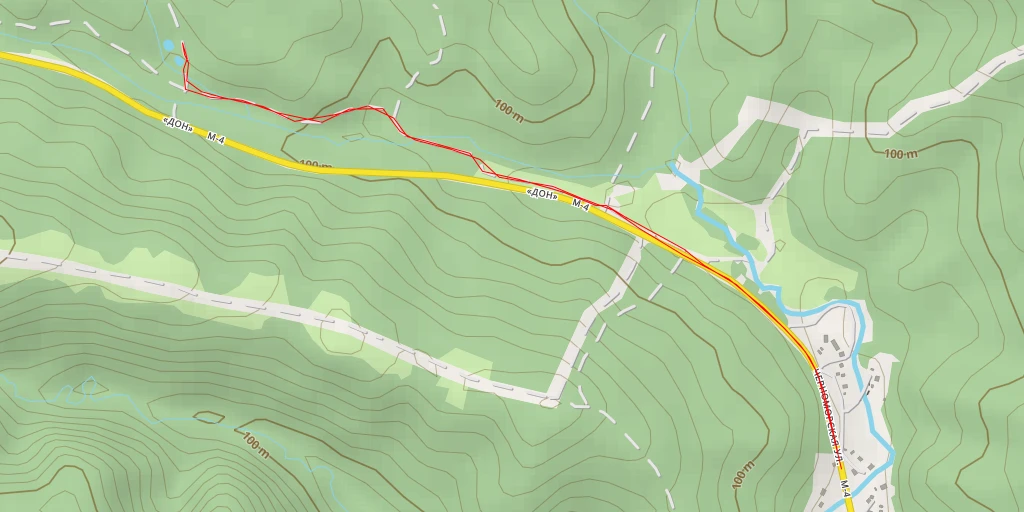 Map of the trail for «Дон» - «Дон»