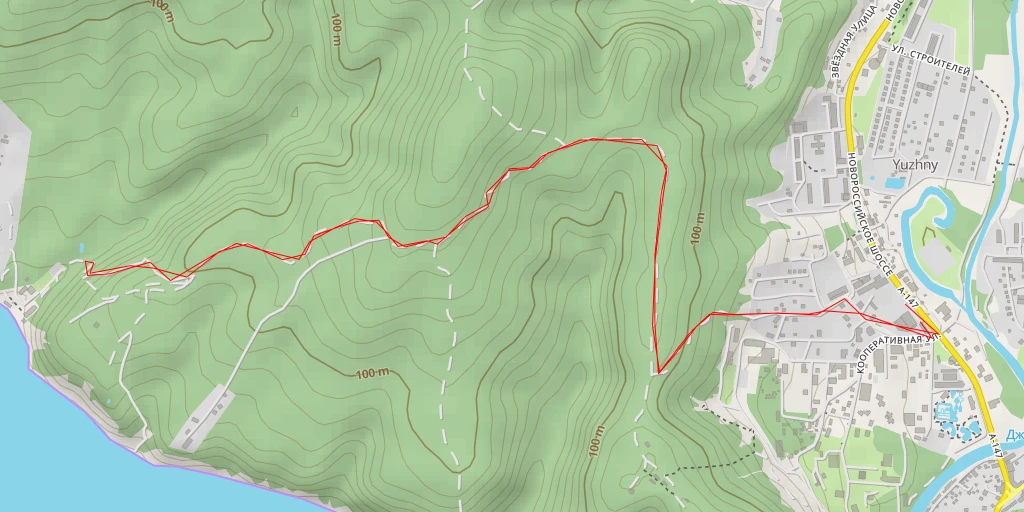 Map of the trail for 