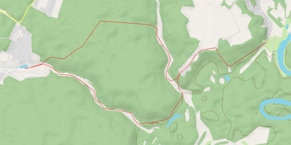 Map of the trail for Прудовая улица - Прудовая улица