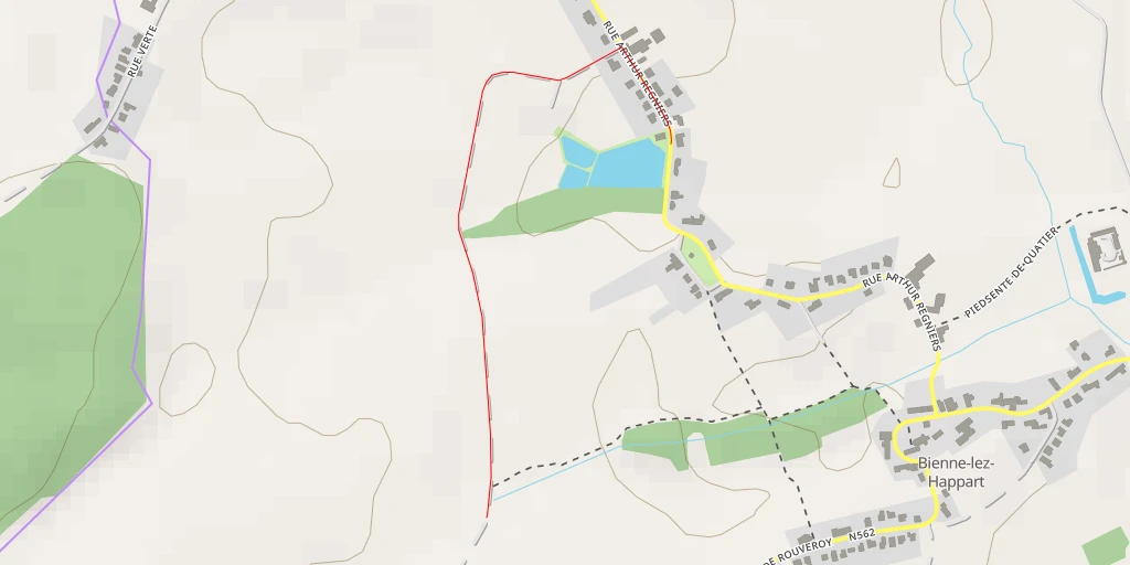 Map of the trail for Vivier Coulon - Vivier Coulon