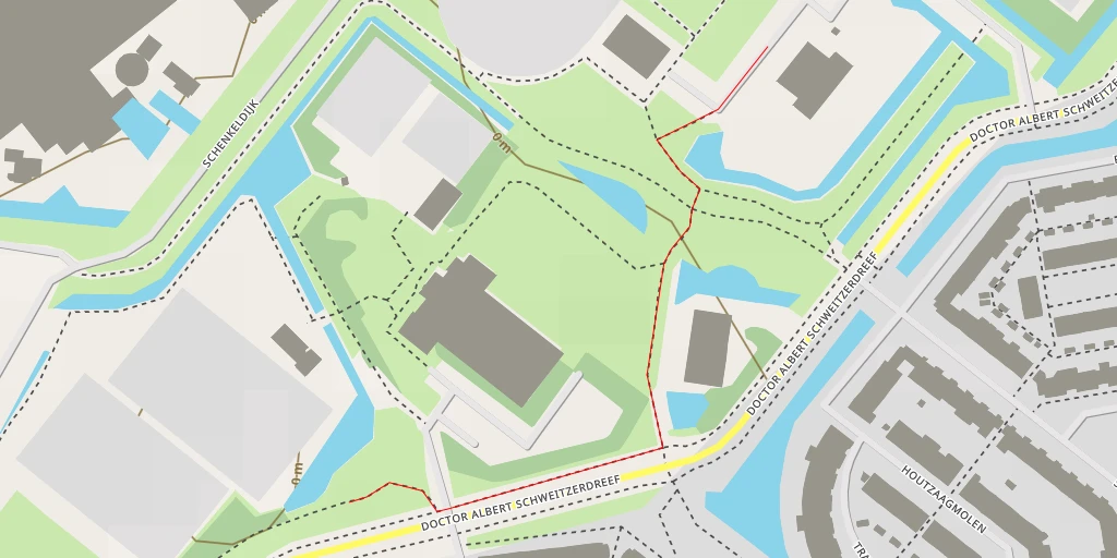 Map of the trail for MHV Evergreen - Schenkeldijk