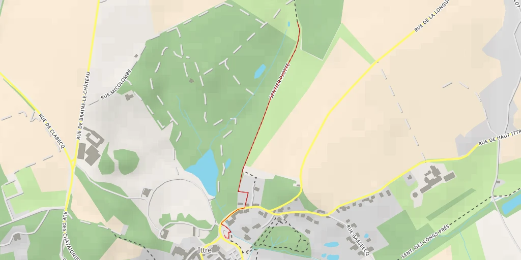 Map of the trail for Sentier Piotte - Sentier Piotte