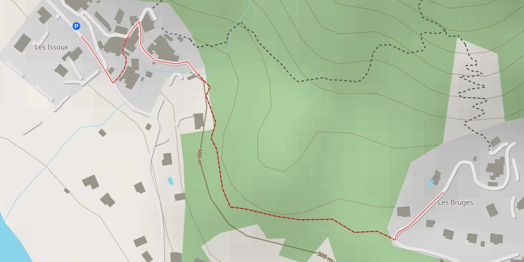 Map of the trail for Route des Bruges - Route des Bruges