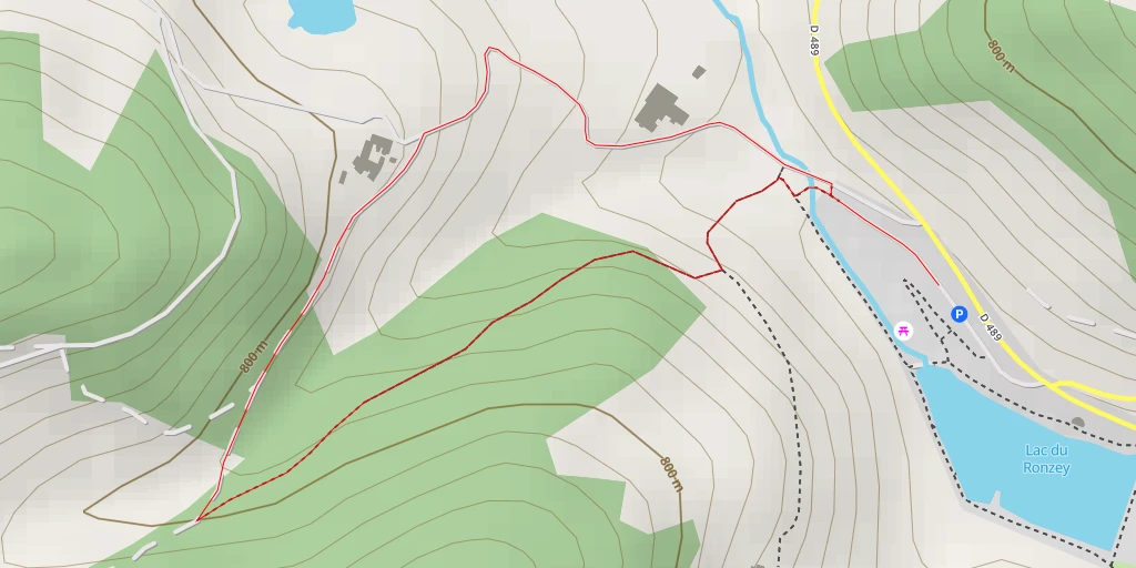 Map of the trail for Impasse du Pilon - Impasse du Pilon