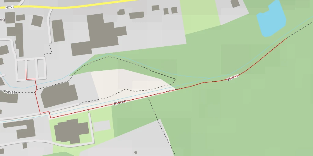 Carte de l'itinéraire :  IJsepad - IJsepad