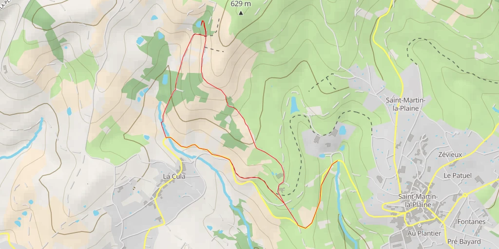 Map of the trail for 