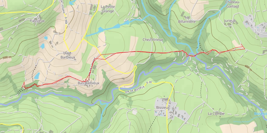 Map of the trail for 