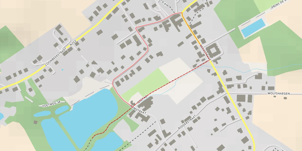 Map of the trail for IJsepad - IJsepad