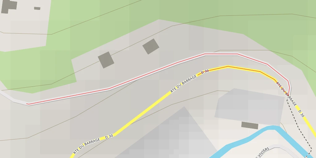 Map of the trail for AI - Lotissement les Vignes de Thezay - Sainte-Croix-en-Jarez