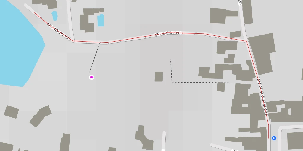 Map of the trail for Chemin du Pic - Chemin du Pic