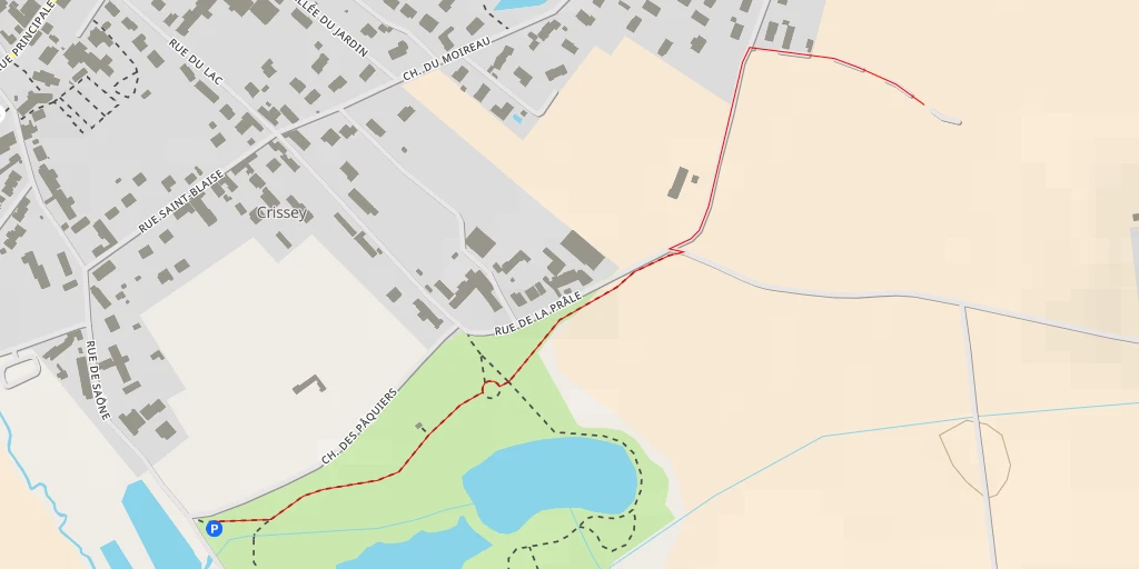 Map of the trail for 