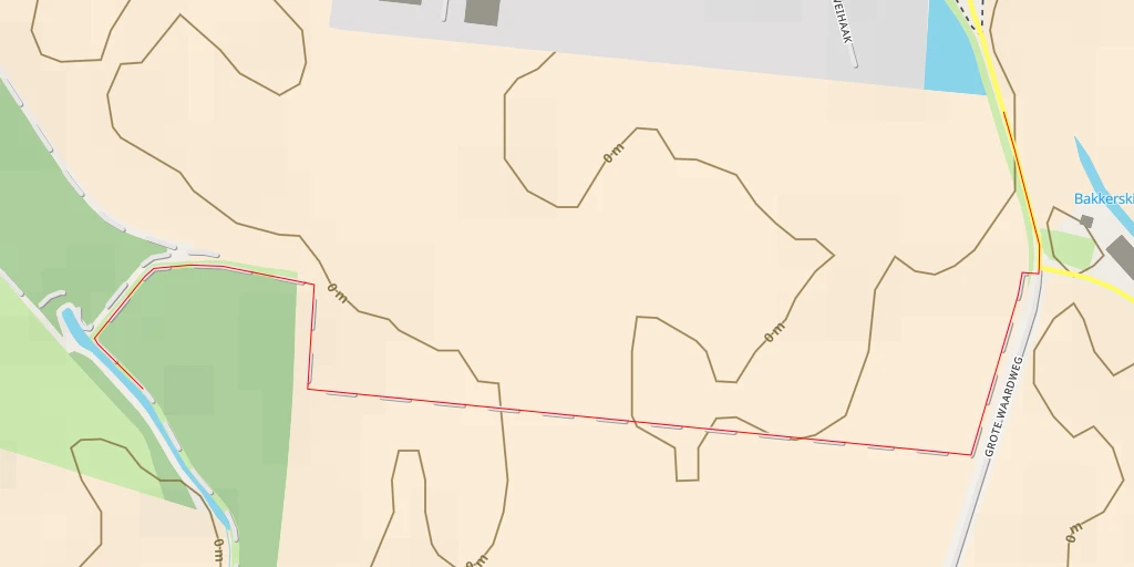 Map of the trail for Dertienmorgen