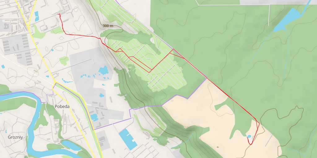 Map of the trail for 