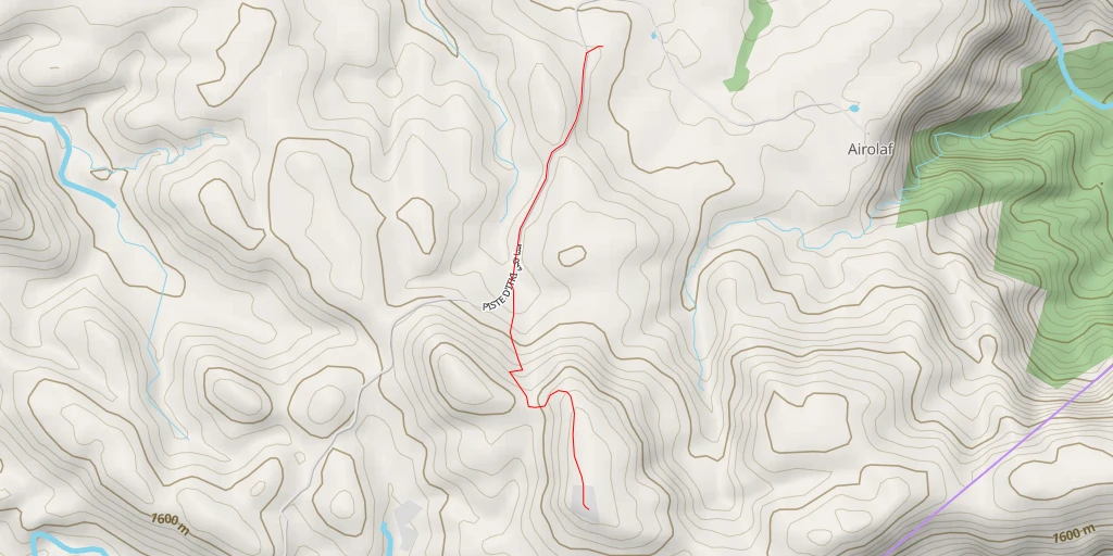 Map of the trail for ‘Êli Dâba