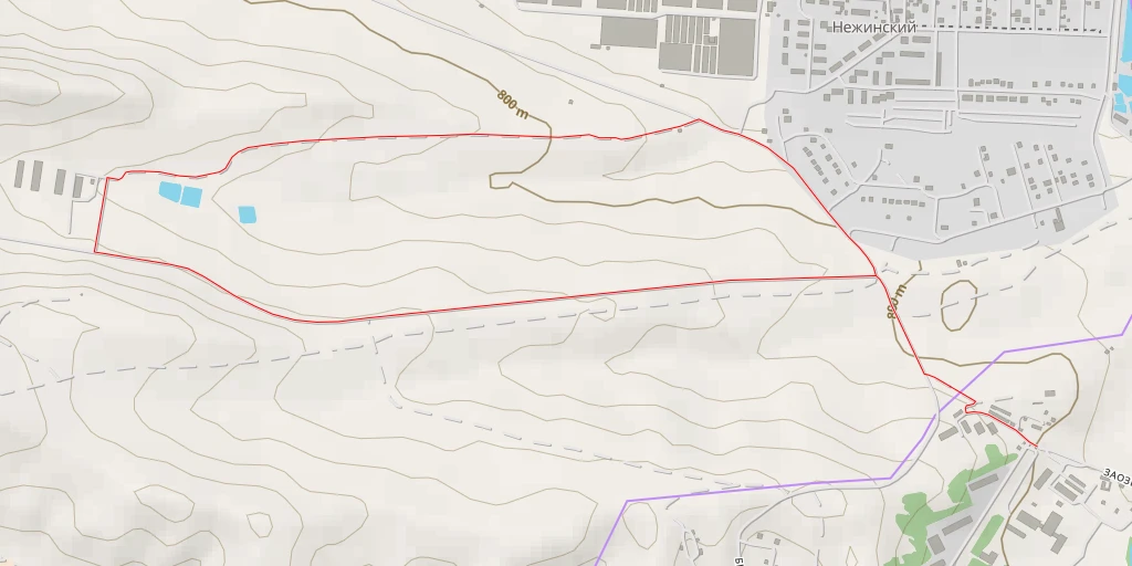 Map of the trail for 