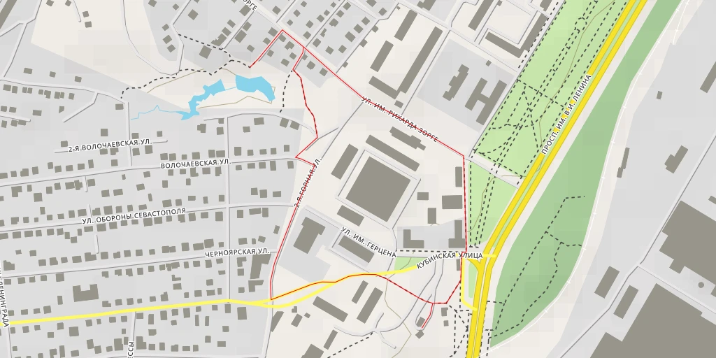 Map of the trail for Волгоград