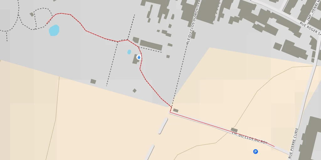 Map of the trail for Rue Paul Bert