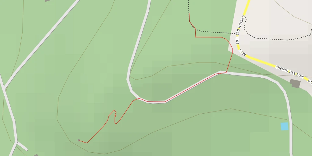 Map of the trail for La Vigie