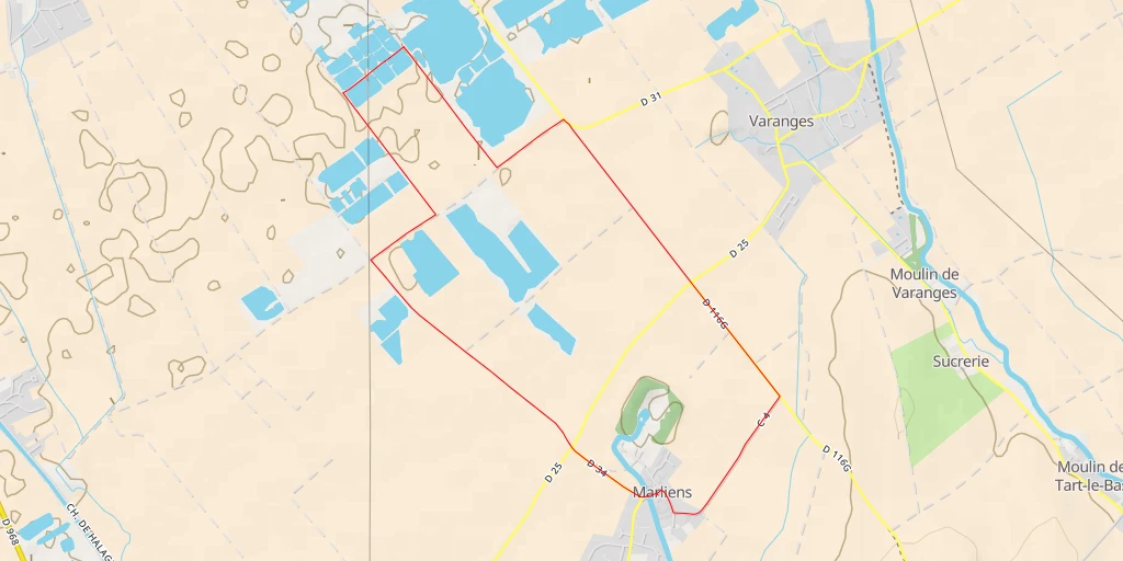 Map of the trail for 21110