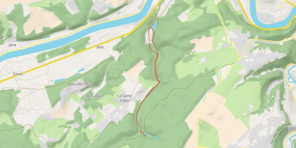 Carte de l'itinéraire :  Ligne de tramway 550B - Ligne de tramway 550B