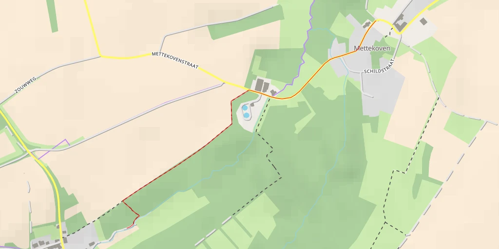 Map of the trail for Daalstraat