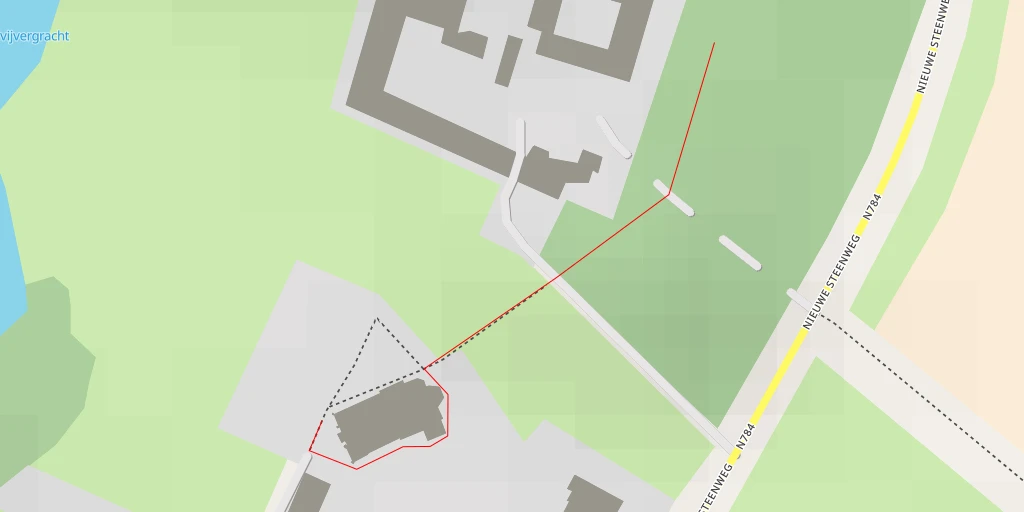 Map of the trail for Nieuwe Steenweg