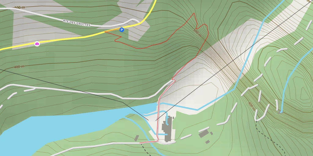 Map of the trail for Route de Villard-de-Lans