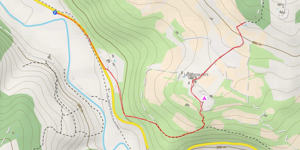 Map of the trail for 