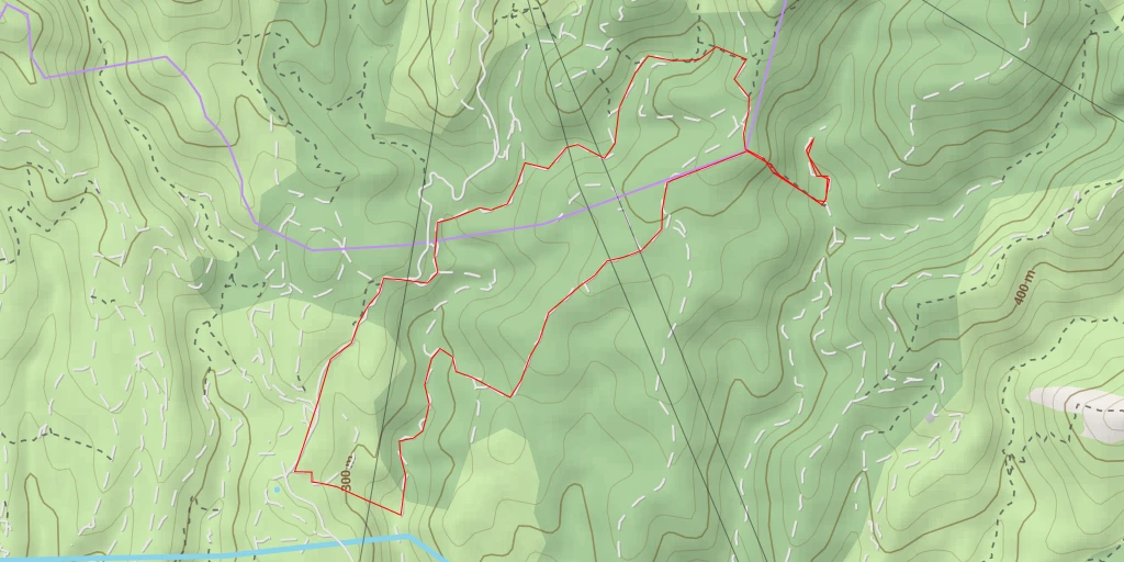 Map of the trail for Bau de l'Aigle