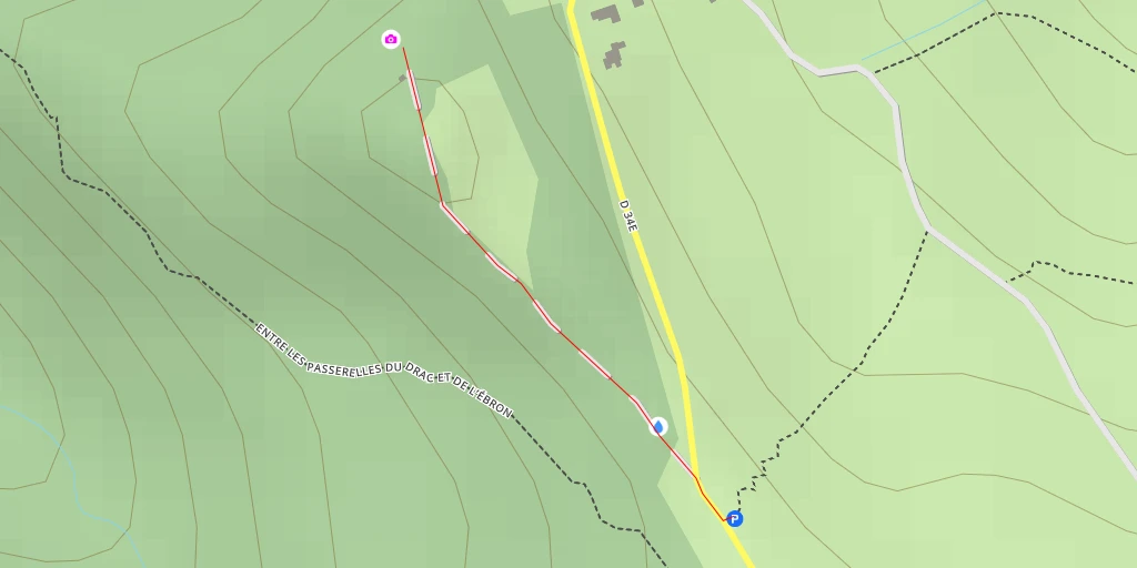 Map of the trail for Lavars