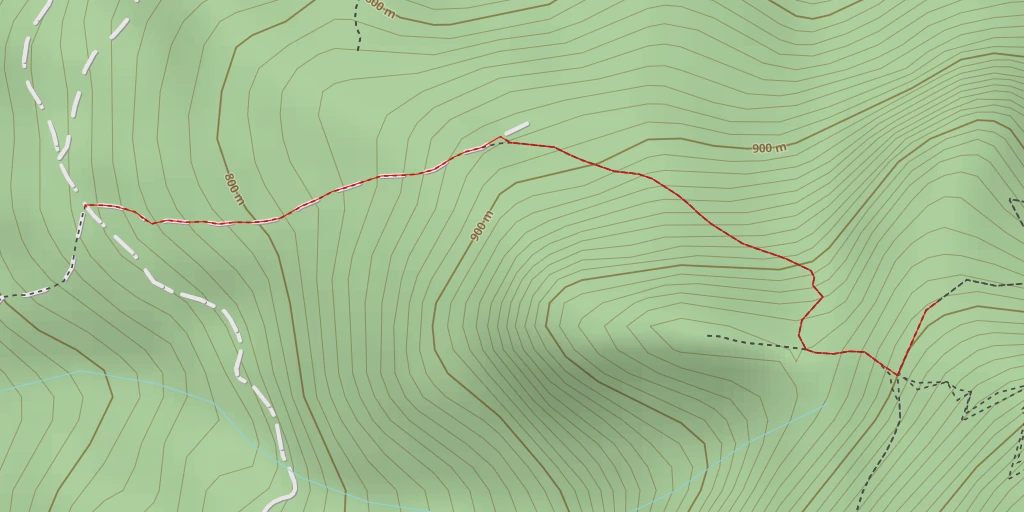 Map of the trail for Rocher de la Fenêtre