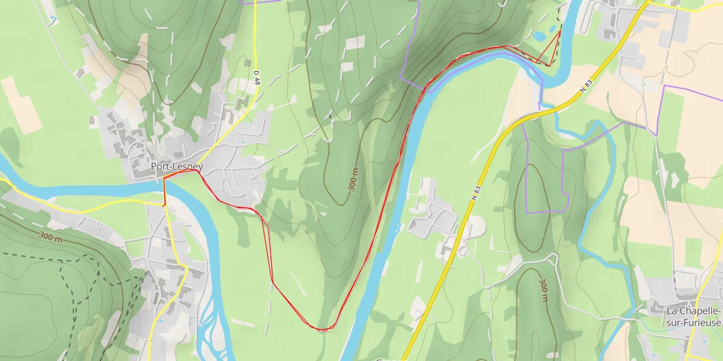 Map of the trail for 