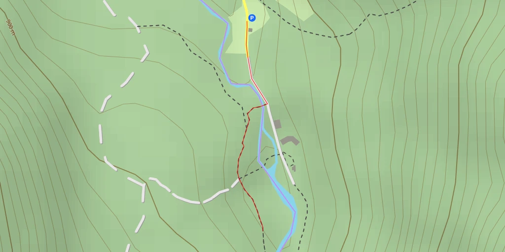 Map of the trail for Sentier du Fond du Cirque - Sentier du Fond du Cirque - Saint-Pierre-d'Entremont