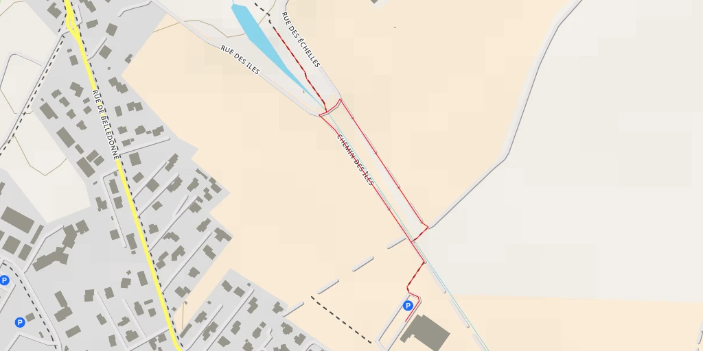 Map of the trail for Chemin du Bois - Chemin du Bois