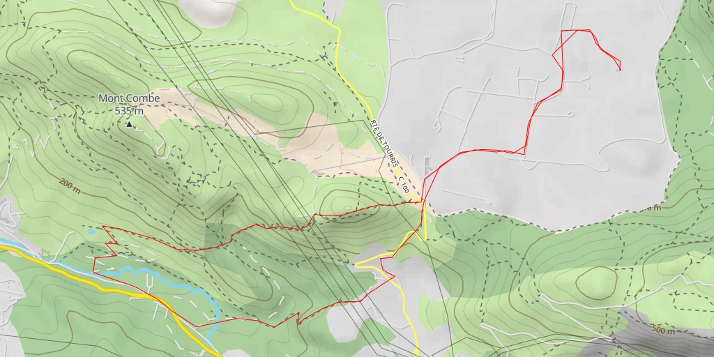 Map of the trail for Existant - Existant