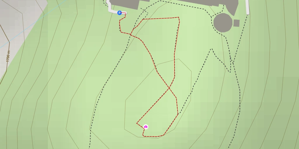Map of the trail for panorama