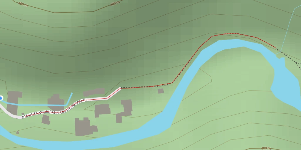 Map of the trail for Route des Bauges - Route des Bauges