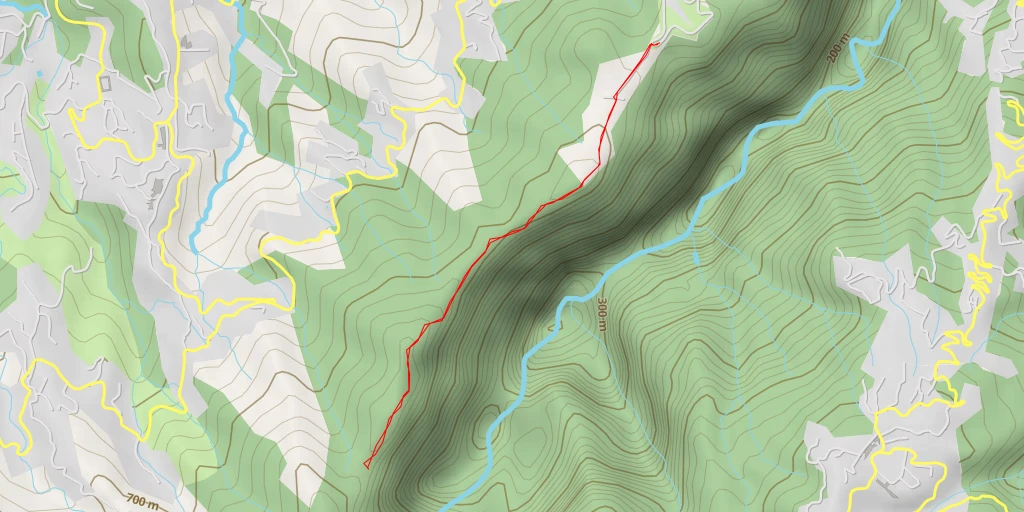 Map of the trail for AI - Fenêtre de l'Îlet à Guillaume