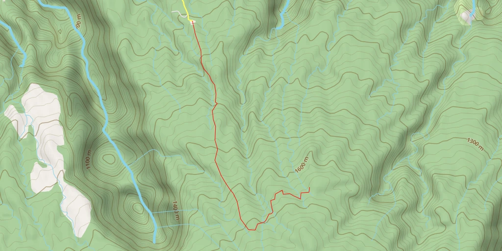 Map of the trail for Piton Mavouse