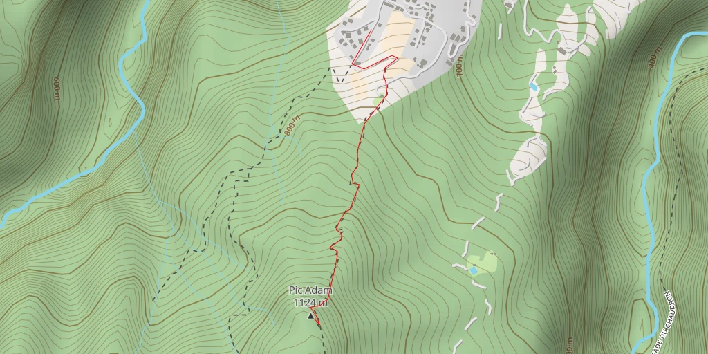 Map of the trail for AI - Pic Adam