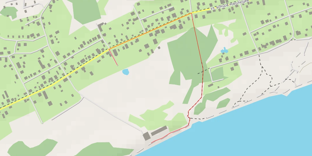 Map of the trail for Пермь