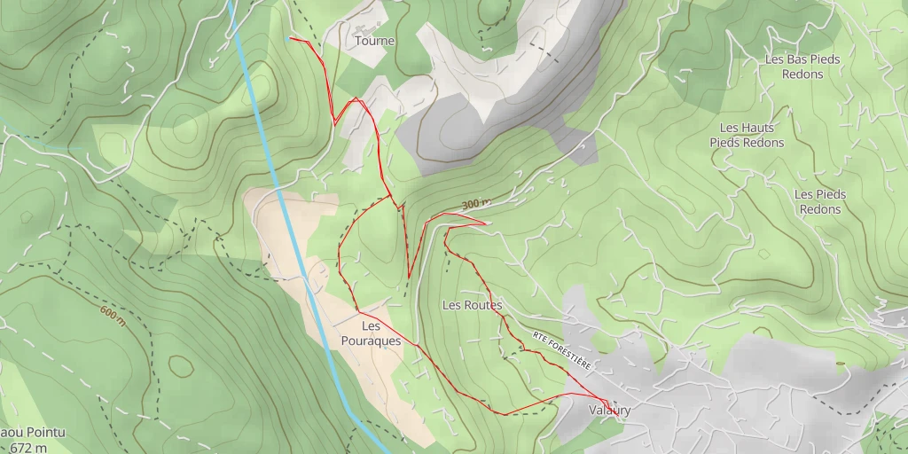 Map of the trail for 