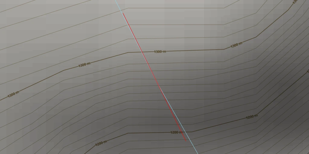 Map of the trail for Le Bourg-d'Oisans - Villard Notre-Dame Les Délices de Mathilda