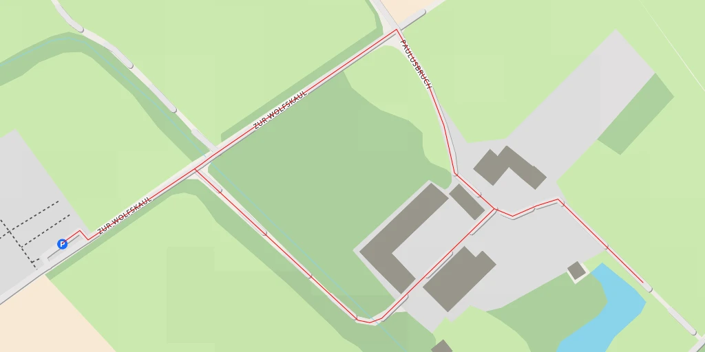 Map of the trail for Haus Neuerburg - Zur Wolfskaul