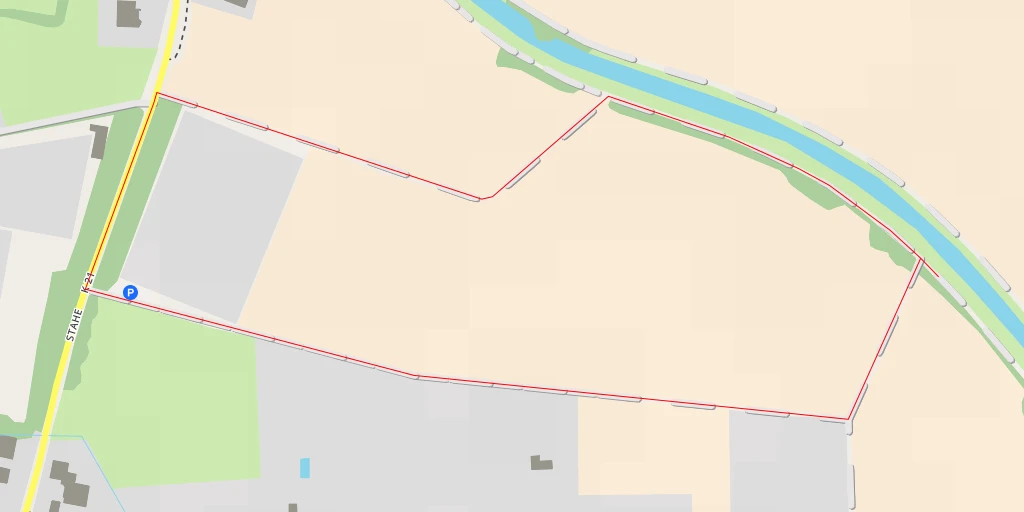 Map of the trail for Hochbrücker Straße - Hochbrücker Straße